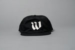 Load image into Gallery viewer, Worn By Few Black Performance Nylon Snapback